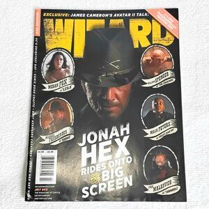 2 for 1 July 2010 Wizard Magazine Jonah Hex Movie Cast Megan Fox Cover 226!!